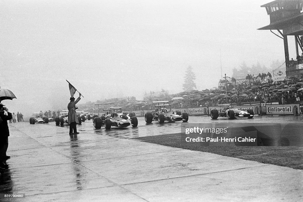 Ickx & Others At Grand Prix Of Germany