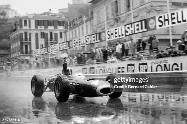 Jackie Stewart, BRM P261, Grand Prix of Monaco, Circuit de Monaco, May 30, 1965.