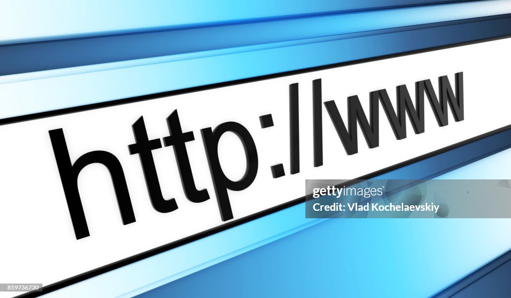 Abstract Address Line Www High-Res Stock Photo - Getty Images