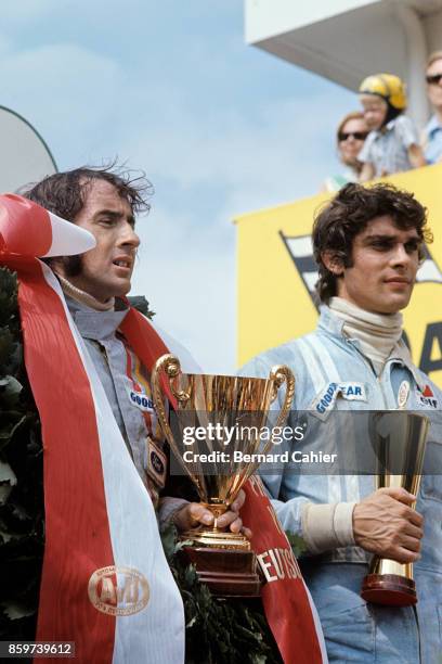 Jackie Stewart, Francois Cevert, Grand Prix of Germany, Nurburgring, August 1, 1971.