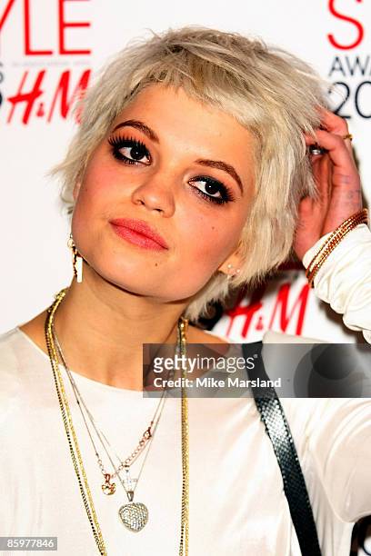 Pixie Geldof arrives at the Elle Style Awards 2009 at Big Sky Studios on February 9, 2009 in London, England.