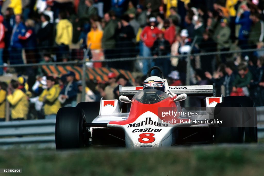Alain Prost At Grand Prix Of The Netherlands