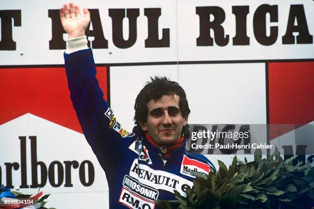 Alain Prost, Grand Prix of France, Circuit Paul Ricard, April 17, 1983.