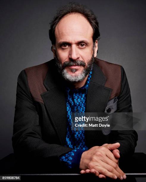Director Luca Guadagnino of 'Call Me By Your Name' pose for a portrait at the 55th New York Film Festival on October 4, 2017.