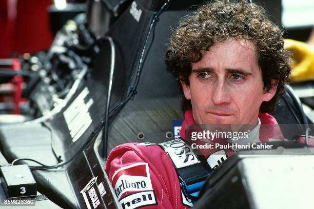 Alain Prost, McLaren-Honda MP4/5, Grand Prix of Monaco, Circuit de Monaco, May 7, 1989.