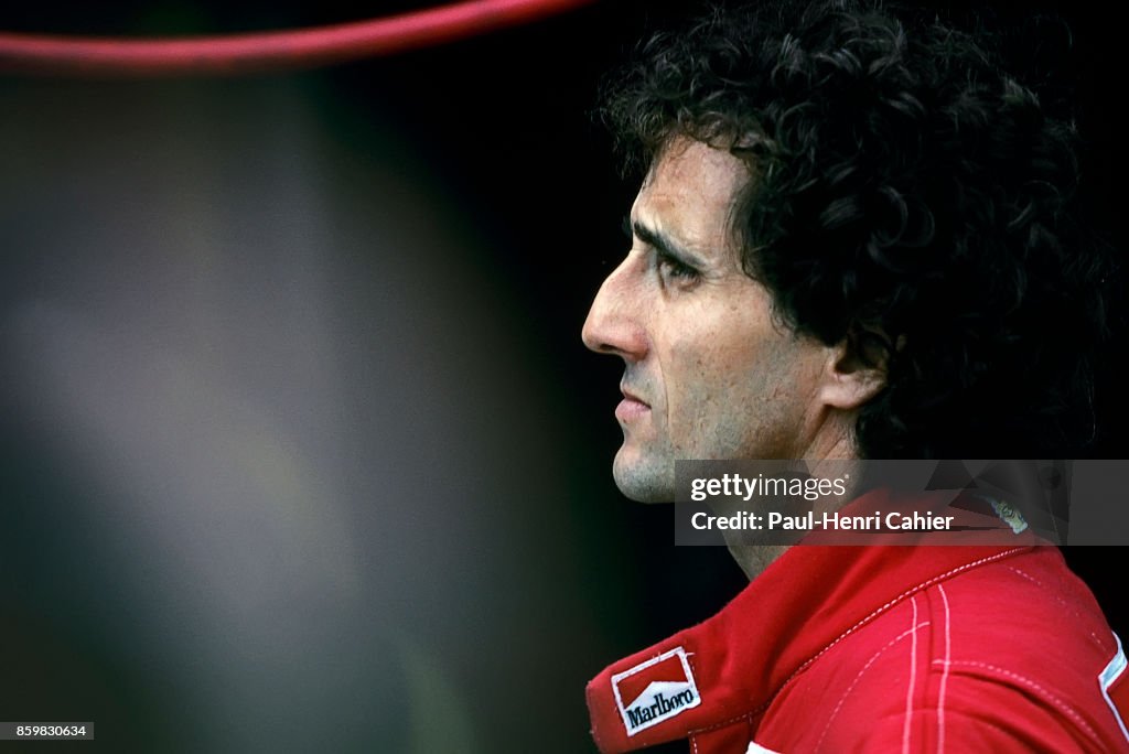 Alain Prost At Grand Prix Of Japan