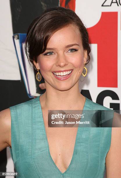 Actress Allison Miller arrives at the premiere of Warner Bros. '17 Again' held at Grauman's Chinese Theatre on April 14, 2009 in Hollywood,...