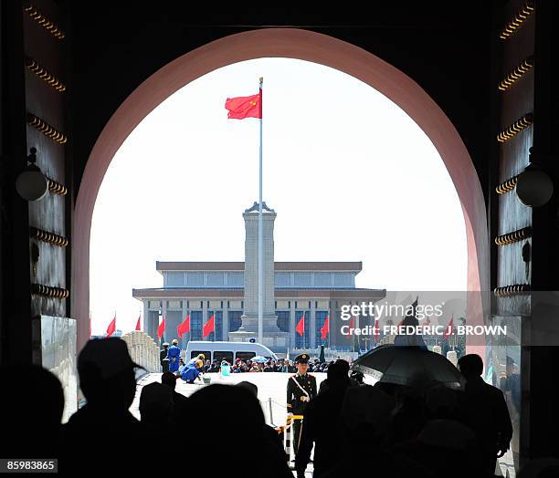 224 Mao Zedong On Tiananmen Rostrum Stock Photos, High-Res Pictures ...