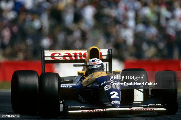 Alain Prost, Williams-Renault FW15C, Grand Prix of France, Circuit de Nevers Magny-Cours, July 4, 1993.