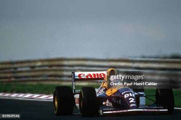 Alain Prost, Williams-Renault FW15C, Grand Prix of Portugal, Autodromo do Estoril, September 26, 1993.