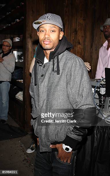 Terrence J from BET's 106 and Park attends Day26's "Forever In A Day" album release party at Ed Hardy on April 14, 2009 in New York City.