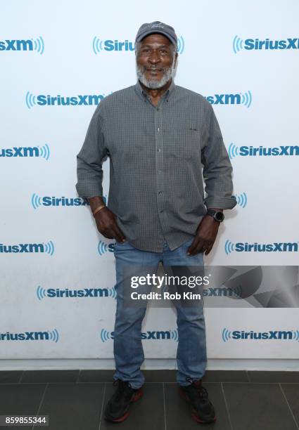 John Amos visits at SiriusXM Studios on October 10, 2017 in New York City.