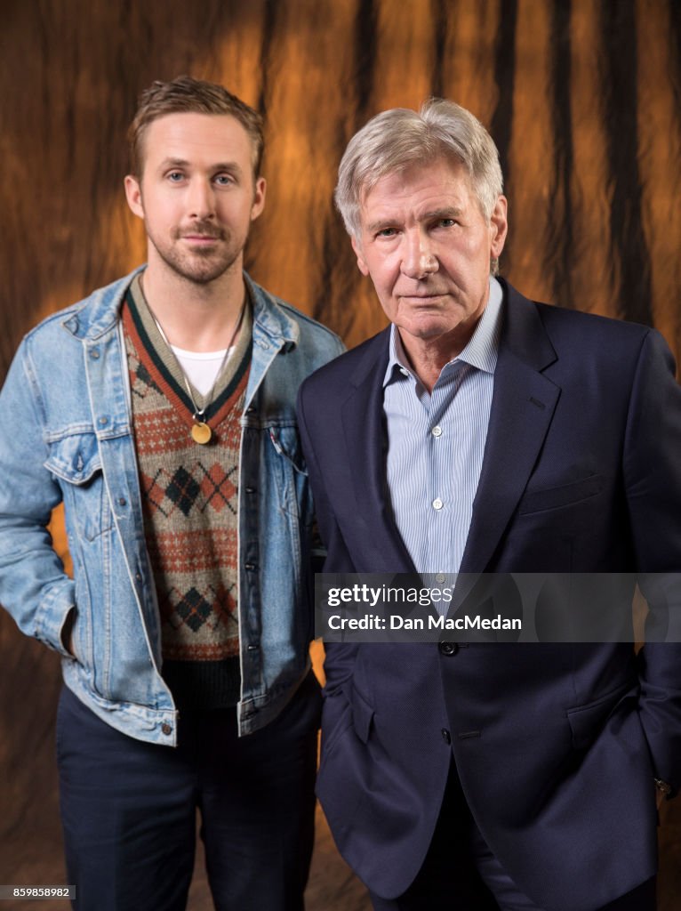 Harrison Ford and Ryan Gosling, USA Today, October 2, 2017