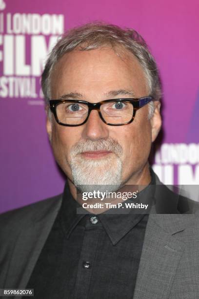 David Fincher attends the LFF Connects Special Presentation: "Mindhunter" European Premiere during the 61st BFI London Film Festival on October 10,...