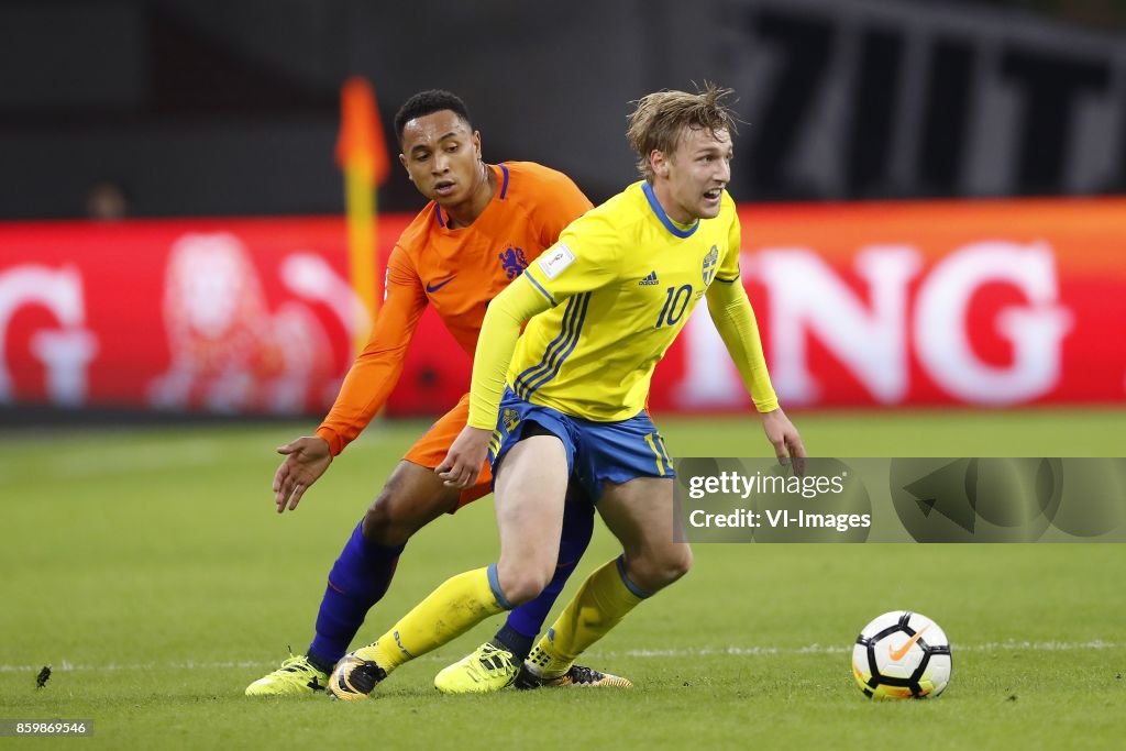 FIFA World Cup 2018 qualifying group A"Netherlands v Sweden"