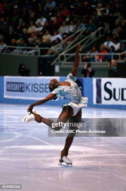 Surya Bonaly skating.