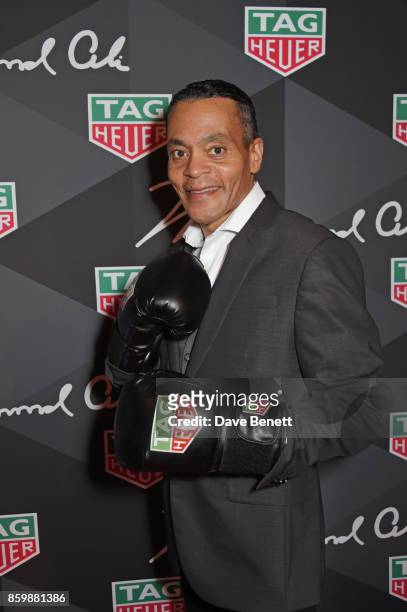 Donald E. Lassere, CEO of the Muhammad Ali Center, attends the launch of the TAG Heuer Muhammad Ali Limited Edition Timepieces at BXR Gym on October...