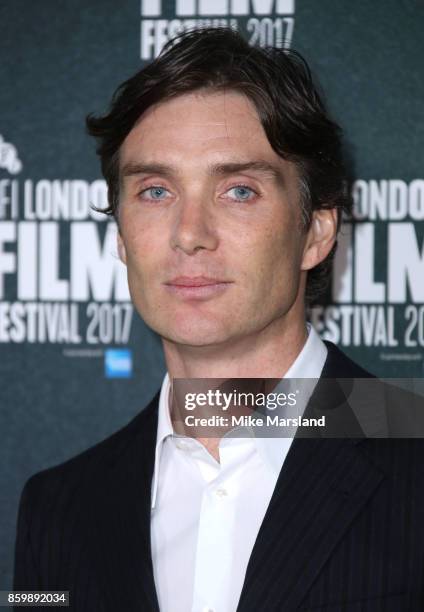 Cillian Murphy attends the UK Premiere of "The Party" during the 61st BFI London Film Festival on October 10, 2017 in London, England.