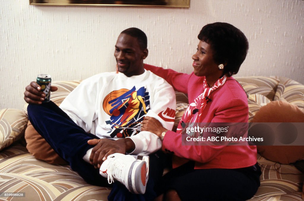Deloris Rice Deloris Jordan, Michael Jordan on 'Superstars And Their Moms - An ...