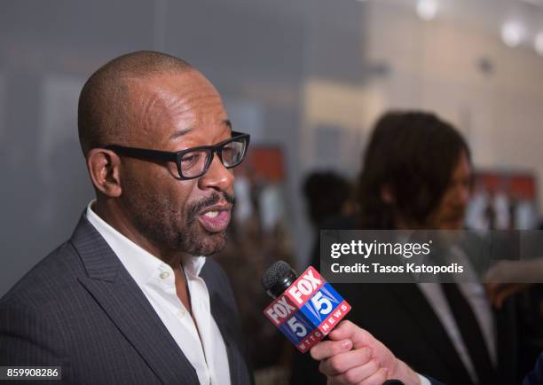 Lennie James of "The Walking Dead" attends "The Walking Dead" event at Smithsonian National Museum of American History on October 10, 2017 in...