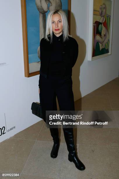 Melonie Foster Hennessy attends the "Picasso 1932" Exhibition Opening at Musee national Picasso-Paris on October 10, 2017 in Paris, France.