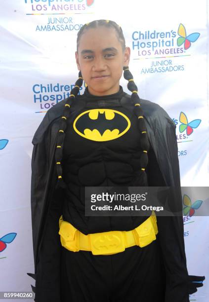 Actor Siaki Sii attends the 2nd Annual #Action Jax Movie Morning Fundraiser screening of "The Goonies" presented by Nerds Like Us and LRM Publicity...
