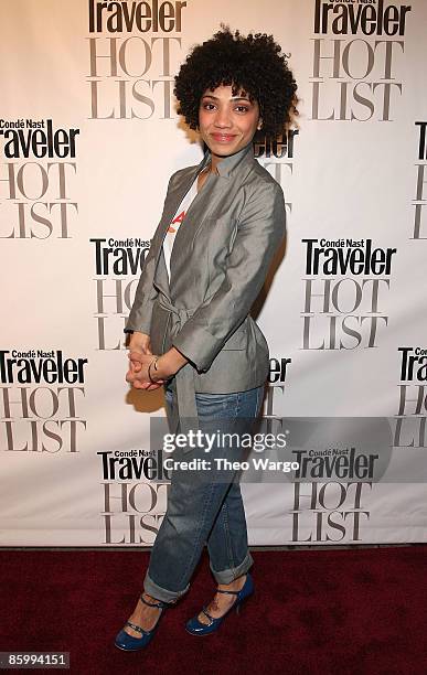 Actress Jasika Nicole attends the Conde Nast Traveler Hot List Party at Pranna on April 15, 2009 in New York City.