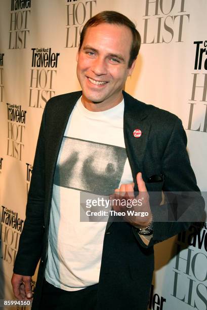 Paul Sevigny attends the Conde Nast Traveler Hot List Party at Pranna on April 15, 2009 in New York City.