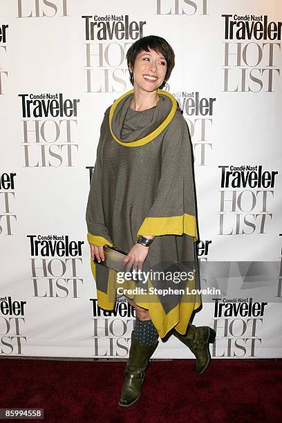 Actress Paige Davis attends the Conde Nast Traveler Hot List Party at Pranna on April 15, 2009 in New York City.
