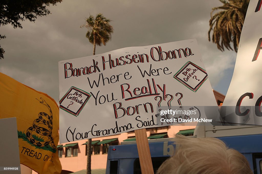 Tax Day "Tea Party" Protestors Rally Around The Country