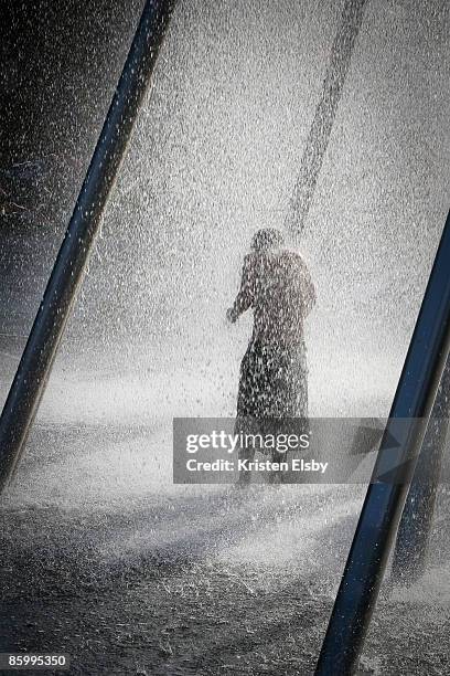 drenched - melbourne olympic park stadium stock-fotos und bilder