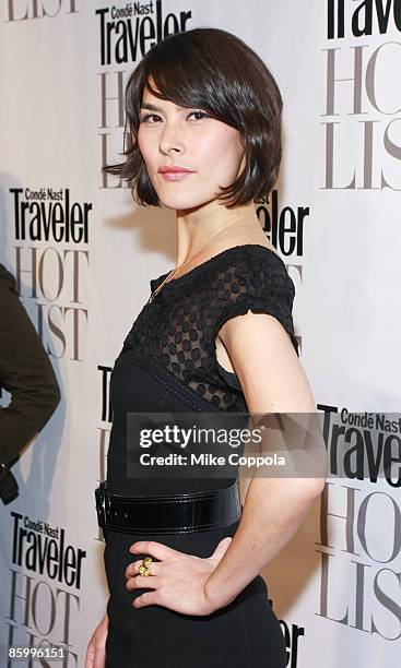 Actress Mizuo Peck attends the Conde Nast Traveler Hot List Party at Pranna on April 15, 2009 in New York City.