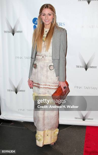 Olivia Palermo attends the 6th Annual New Yorkers For Children Spring Dinner Dance "New Year's in April: A Fool's Fete" at the Mandarin Oriental on...