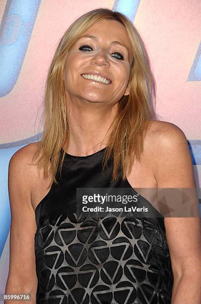 Actress Michelle Collins attends the premiere of "Into the Blue 2: The Reef " at The Beverly Hilton on April 14, 2009 in Beverly Hills, California.