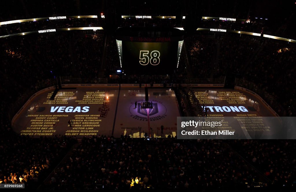 Arizona Coyotes v Vegas Golden Knights