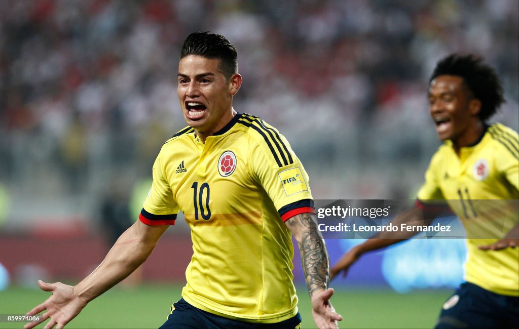 Peru v Colombia - FIFA 2018 World Cup Qualifiers