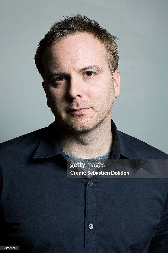Director Nathan Rissman poses at a portrait session in Paris on March ...