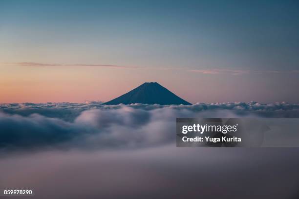 Mt. Fuji over a Sea of Clouds