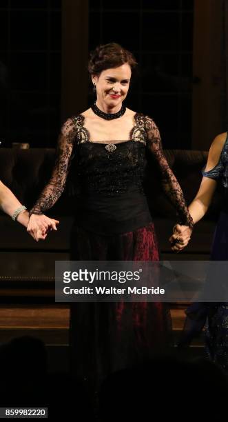 Elizabeth McGovern during the Broadway Opening Night performance Curtain Call Bows for The Roundabout Theatre Company production of 'Time and The...