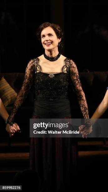 Elizabeth McGovern during the Broadway Opening Night performance Curtain Call Bows for The Roundabout Theatre Company production of 'Time and The...