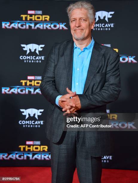 Actor Clancy Brown arrives for the premiere of the film "Thor: Ragnarok" in Hollywood, California on October 10, 2017. / AFP PHOTO / FREDERIC J. BROWN