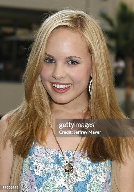 Meaghan Jette Martin attends "The Do Something Awards" The Pre-Party Of The 2008 Teen Choice Awards at Level 3 on August 2, 2008 in Hollywood,...