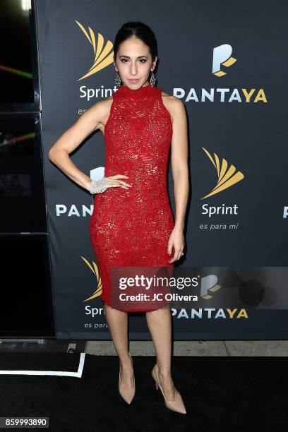 Actor Gabrielle Ruiz attends PANTAYA Launch Party at Boulevard3 on October 10, 2017 in Hollywood, California.