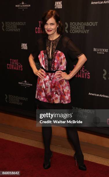 Elizabeth McGovern attends the Broadway Opening Night After Party for The Roundabout Theatre Company production of 'Time and The Conways' on October...