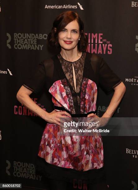 Elizabeth McGovern attends the Broadway Opening Night After Party for The Roundabout Theatre Company production of 'Time and The Conways' on October...