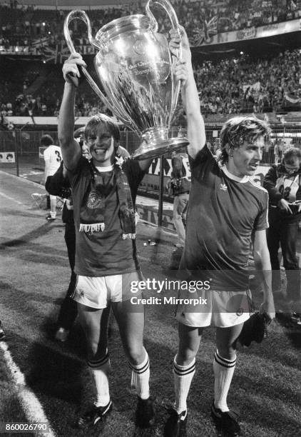 Aston Villa 1-0 Bayern Munich, European Cup Final match at the De Kuip, Rotterdam, Holland, Wednesday 26th May 1982.