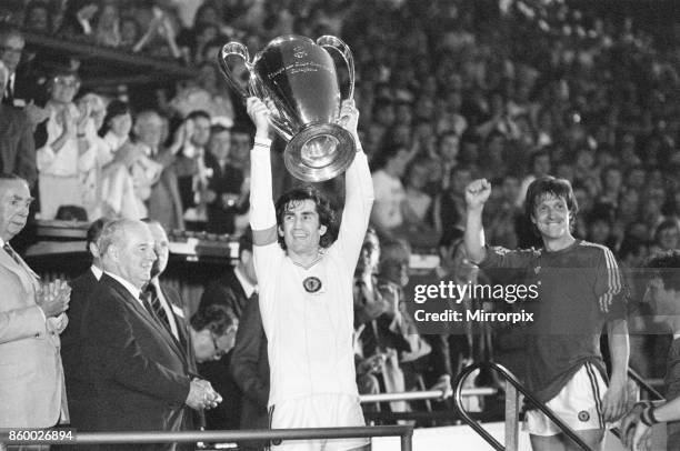 Aston Villa 1-0 Bayern Munich, European Cup Final match at the De Kuip, Rotterdam, Holland, Wednesday 26th May 1982.