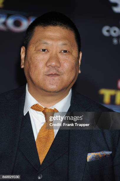 Actor Benedict Wong attends the premiere of Disney and Marvel's "Thor: Ragnarok" on October 10, 2017 at the El Capitan Theater in Hollywood,...