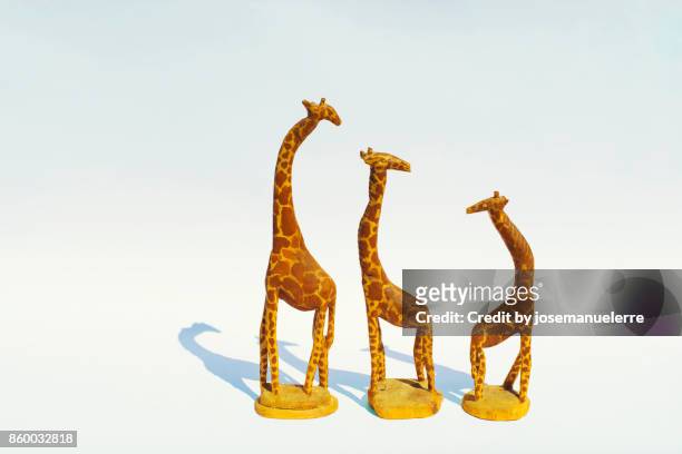 bodegón de jirafas - josemanuelerre fotografías e imágenes de stock