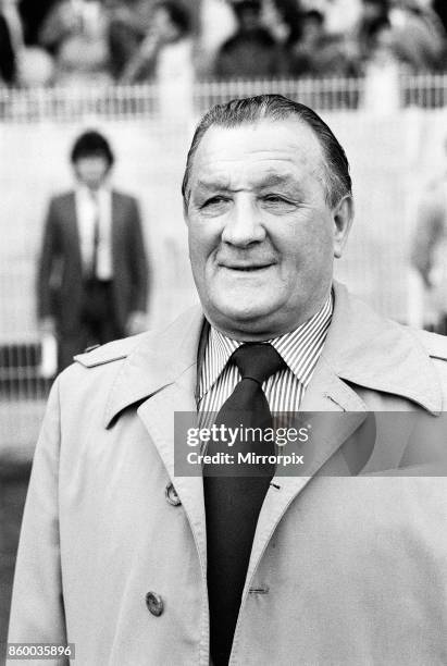 European Cup Final at the Parc Des Princes in Paris, France, Liverpool 1 v Real Madrid 0, Liverpool manager Bob Paisley.27th May 1981.